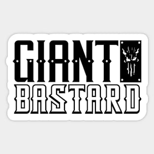 Giant Bastard Logo Sticker